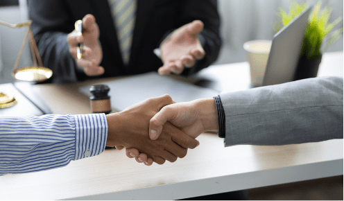 hand shake